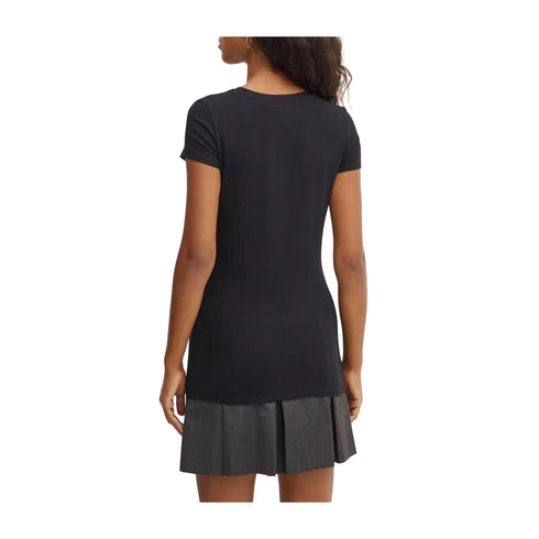 Guess T-shirt T-shirt Donna con logo strass Nero A24 - GUESSW4BI41KA0Q1 - JBLK - XS - Francavilla Moda